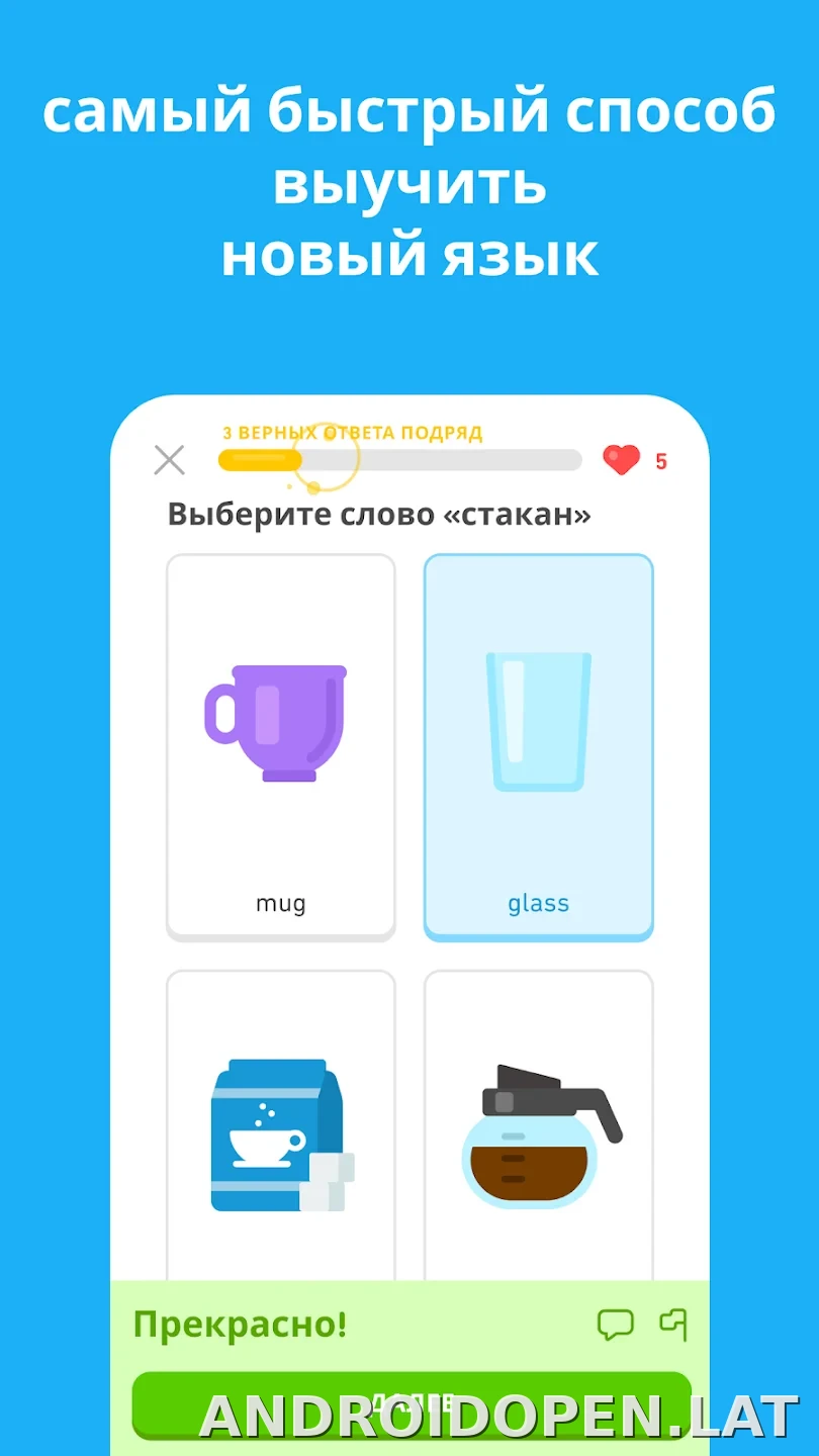 Дуолинго скриншот 5